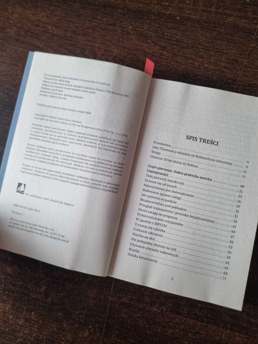 O dobrej praktyce morskiej i dalekich rejsach Knox Johnston