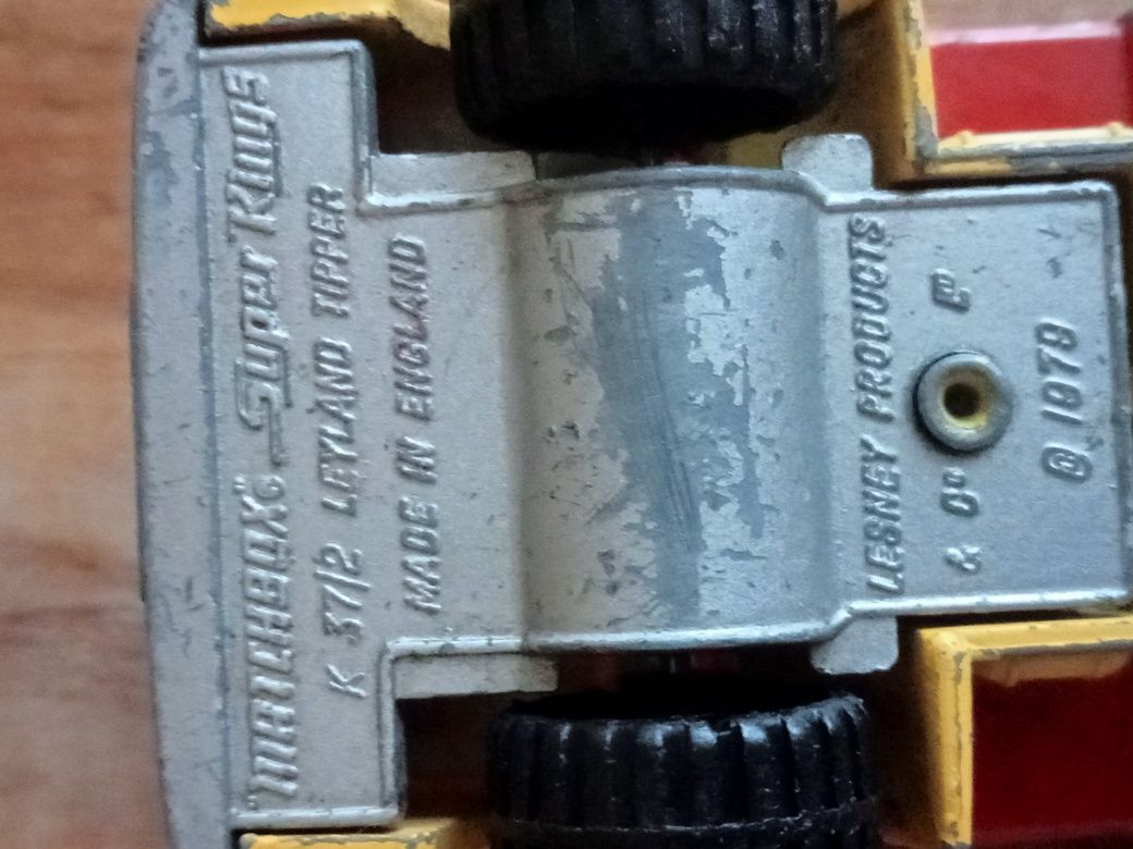 matchbox super kings k37/2  wywrotka.