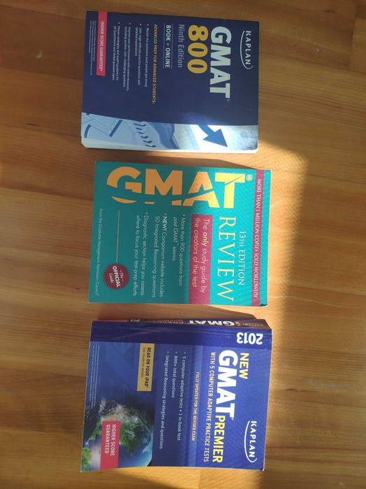 Livros GMAT e outros novos