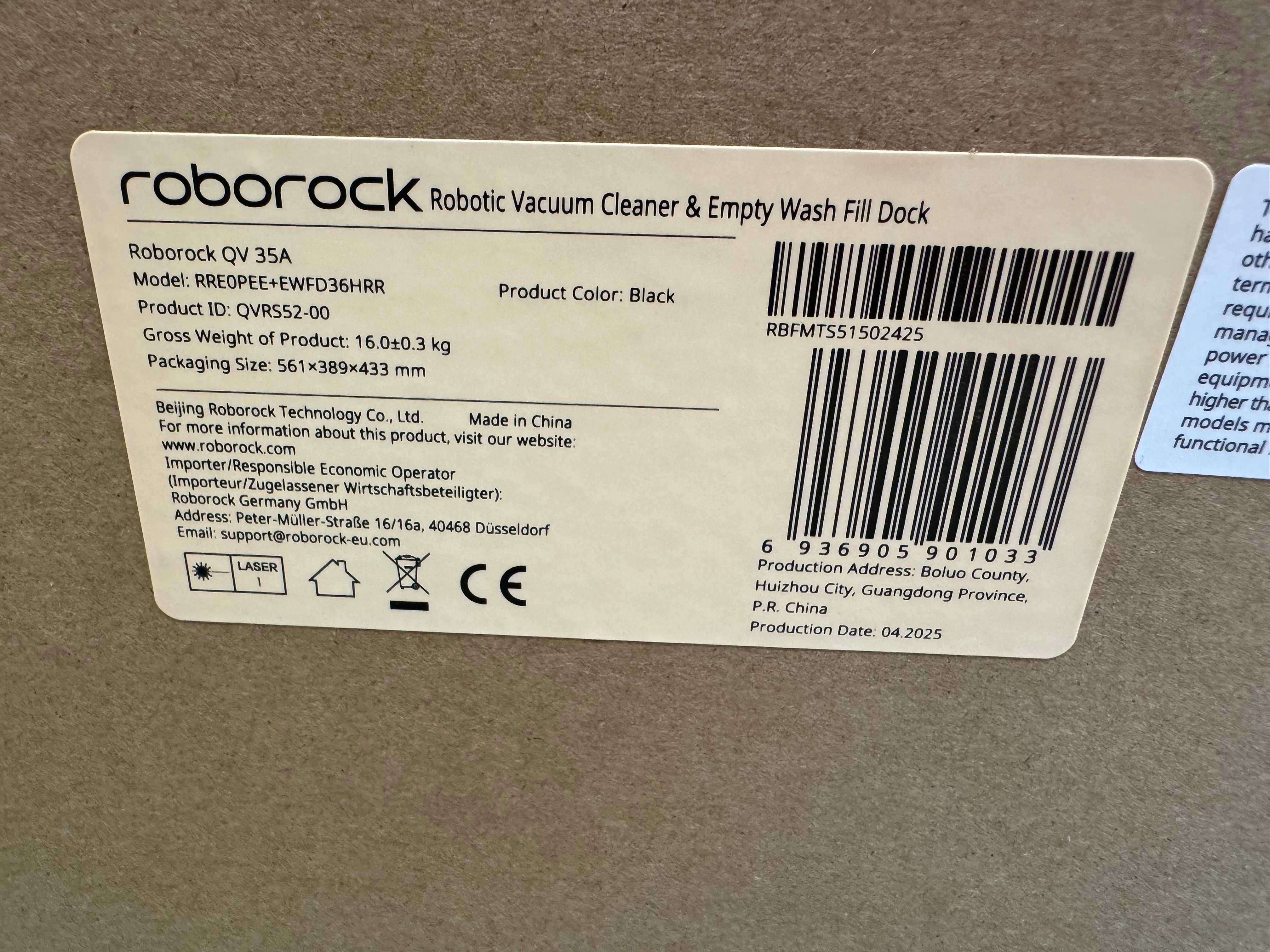 Robot SPRZĄTAJĄCY ROBOROCK QREVO S QRS02 od loombard krotoszyn