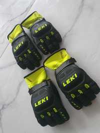 Rękawice Leki WorldCup Race Flex S Junior Black/Lemon rozm 6