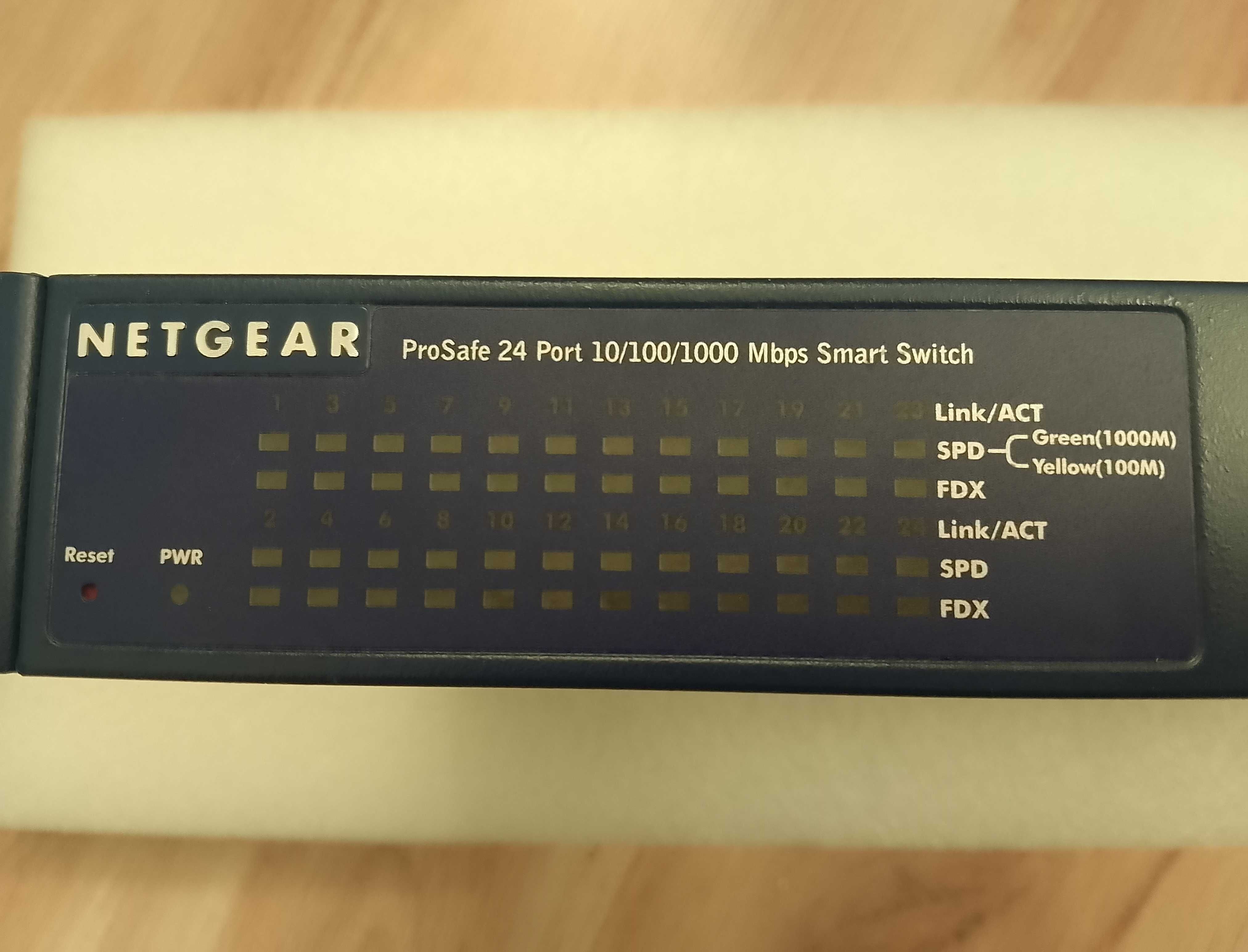Netgear GS724Tv3 switch zarzadzalny 24 port