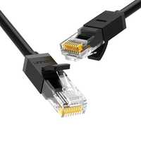 Ugreen Kabel Ethernet RJ45 Cat6 UTP 10m - Czarny 1000Mbps