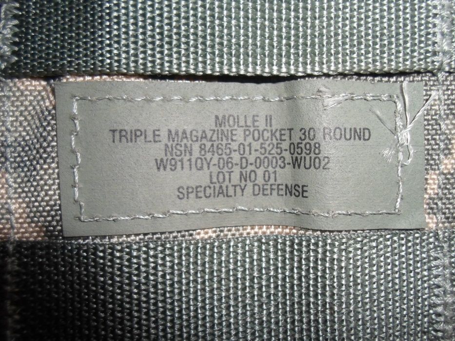 Ładownica US.Army M4 Three Mag Pouch UCP piksel Molle II