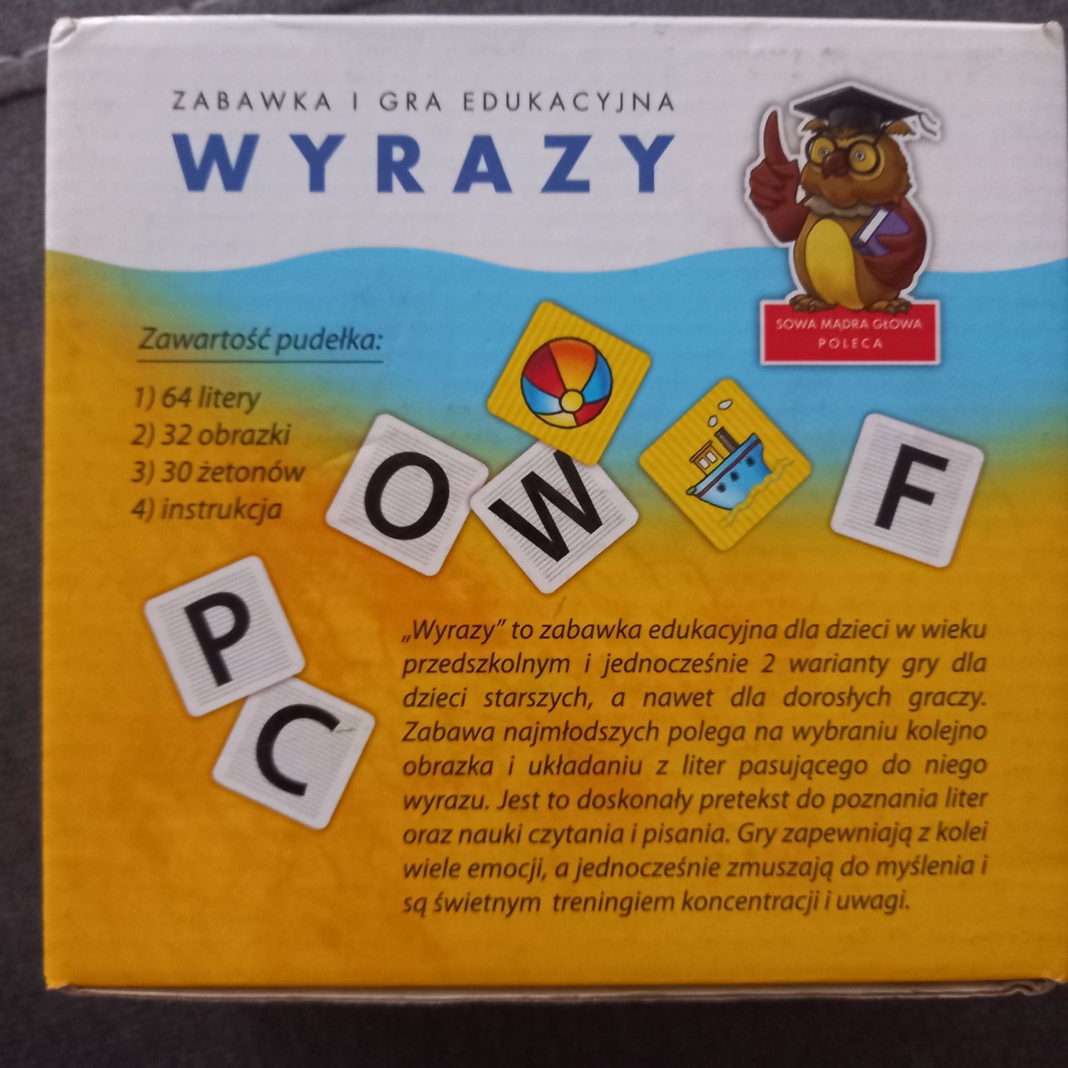 Wyrazy gra edukacyjna