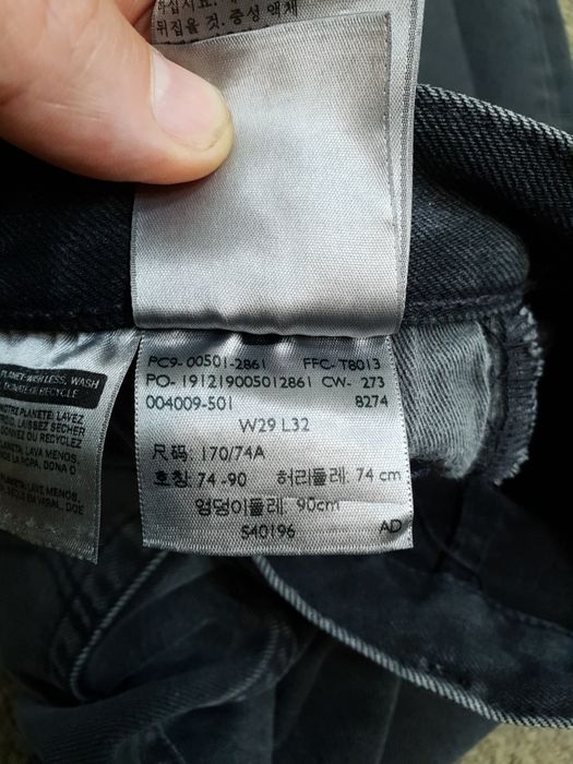 Spodnie jeansowe Levis Lot 501 W29 L32 S