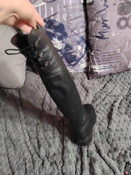 Ботфорди натуральна шкіра