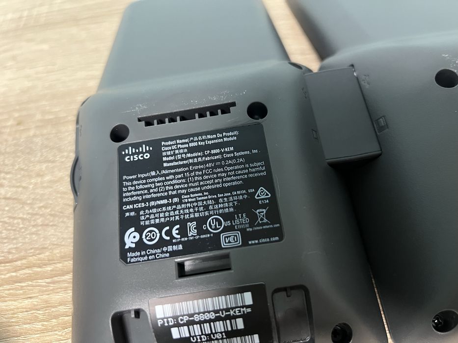 #1721 Cisco CP-8865 CP-8800 telefon VoIP