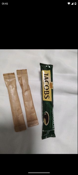 Кофе в стиках+сахар в подарок