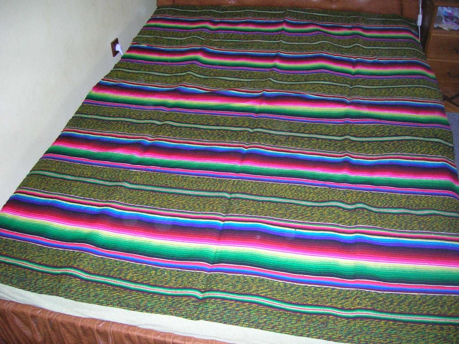 Narzuta,kilim,kapa wełniana- 100% z czasów PRL -roz.200x145-NOWA