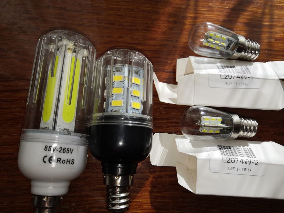 Светодиодные лампочки; led лампы, цоколь E12 : 110v., 220v