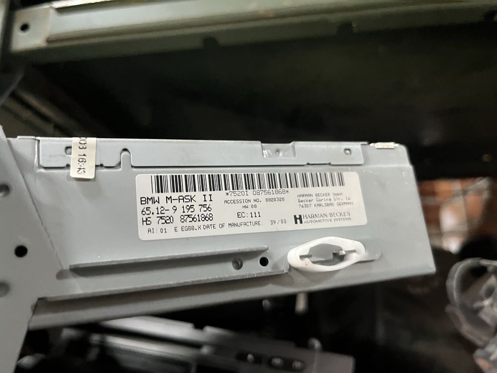 Radio czytnik CD bmw e61 e61 M-ask II