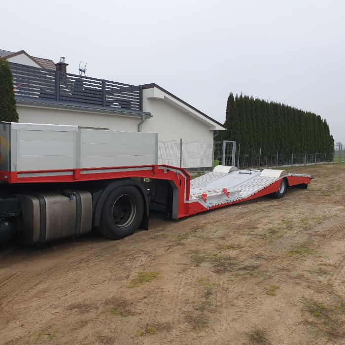 Holowanie Tir Naczepa Niskopodwoziowa  Pomoc Drogowa Słubice /Swiecko