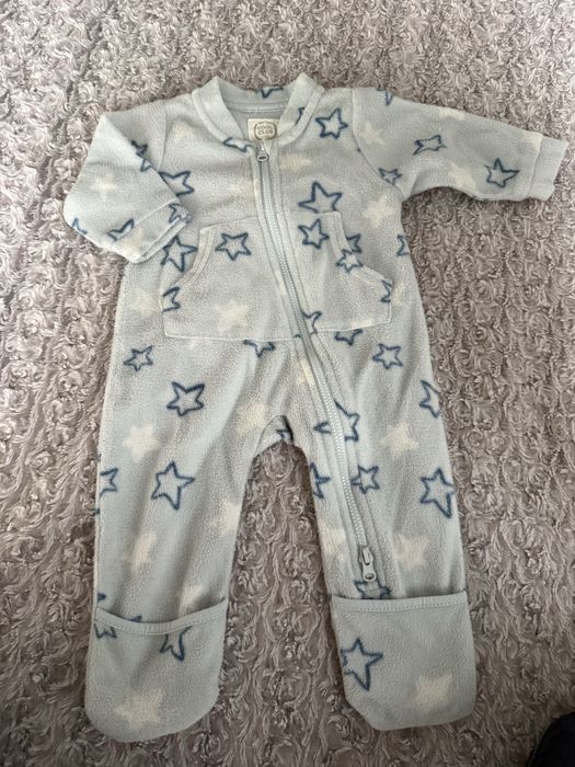 Polarkowa piżamka w gwiazdki 56 cm