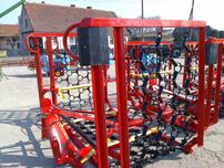 Włóka łąkowo-polowa 4m  z hydrauliką, mocna rama !!!