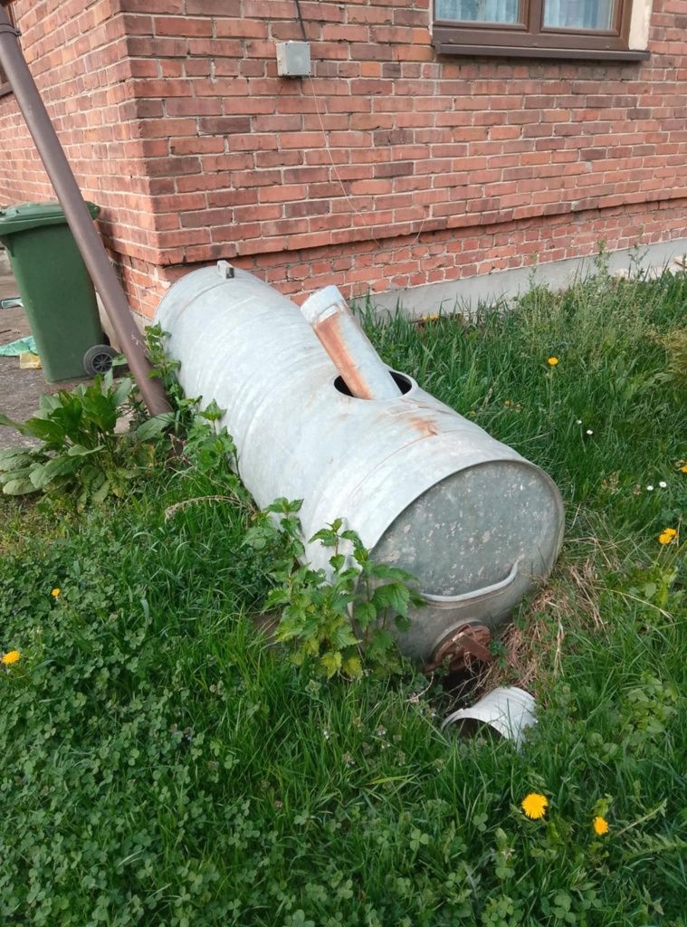 Beczka na wodę, zbiornik