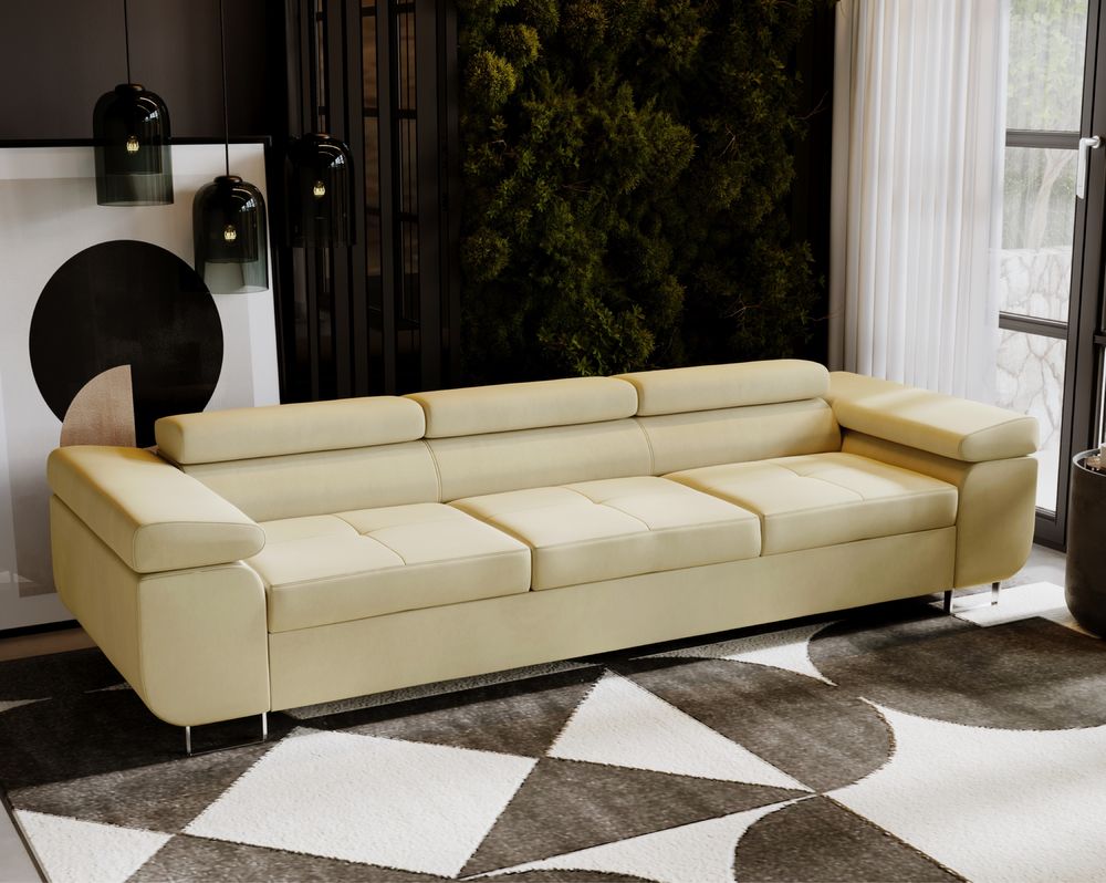 Sofa Kanapa 3 i 2 Zaglowki Regulowane Prosto od Producenta