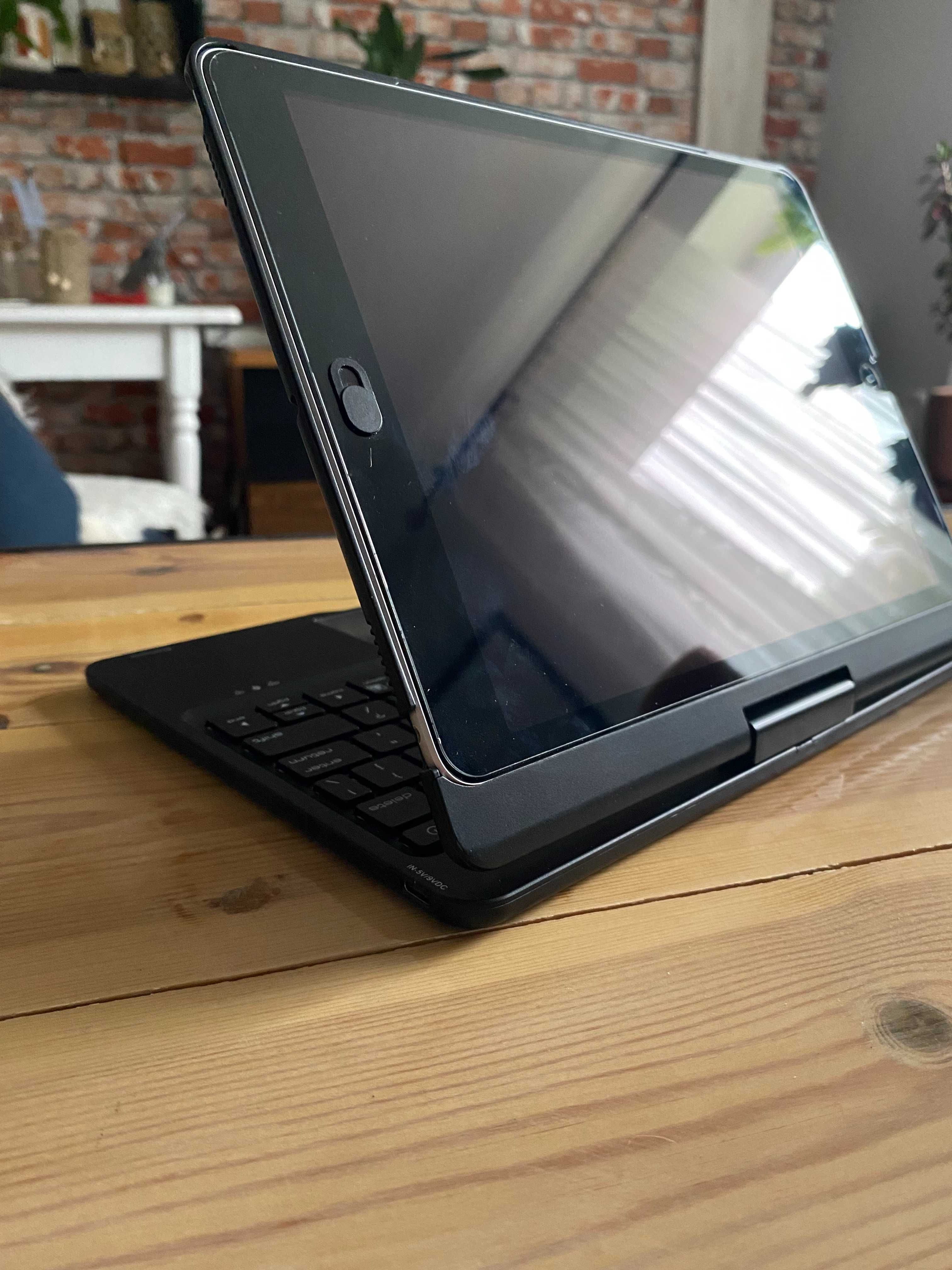 Klawiatura bluetooth z etui 360 stopni touchpad ipad 10,2 czarne