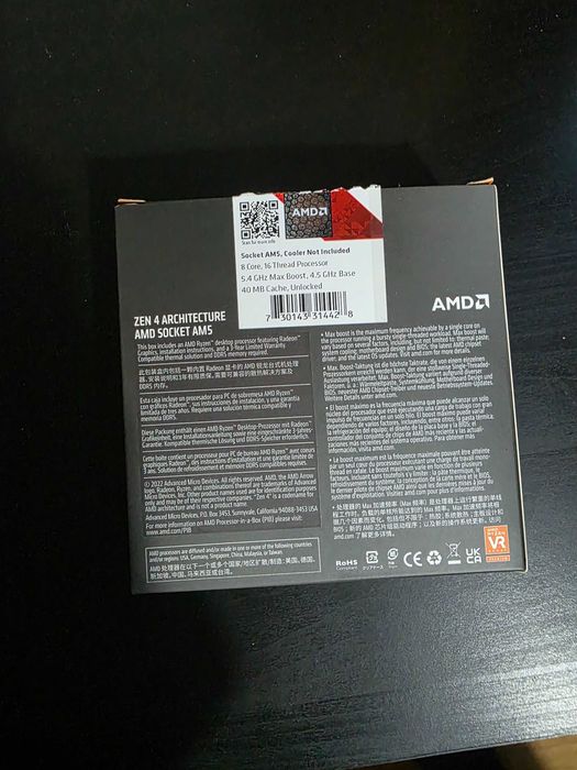 Vendo Processador Ryzen 7 7700X com Garantia