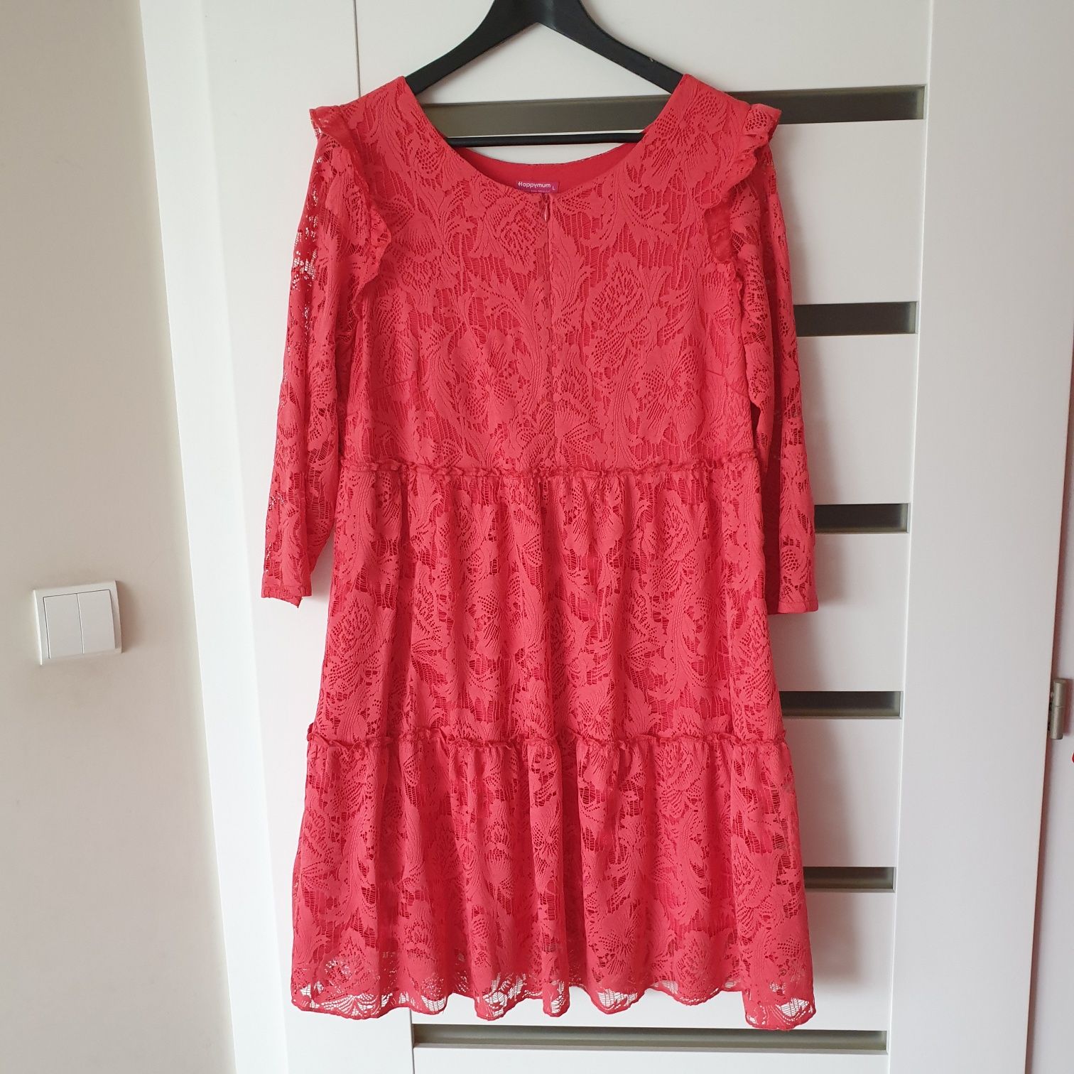 Sukienka ciążowa i do karmienia Natalie coral dress L