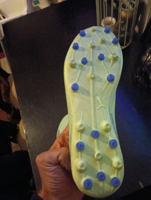 chuteiras puma verdes