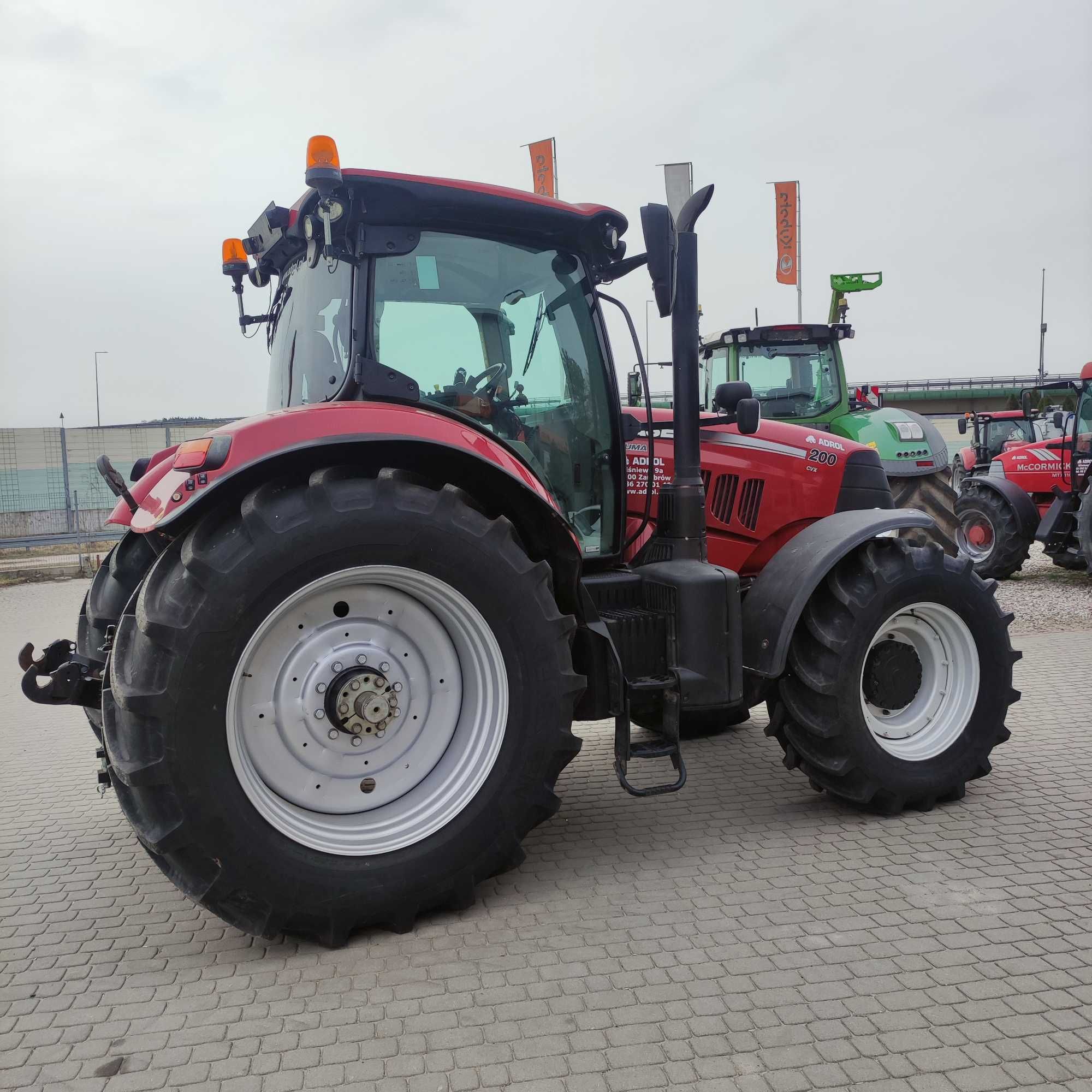 Case Puma 200 CVX Pneumatyka nie Fendt John Deere