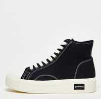 Кеди Good news Juice high top chunky trainers in black