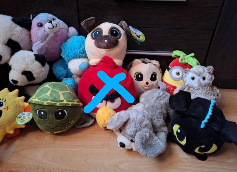 Maskotki małe i duże