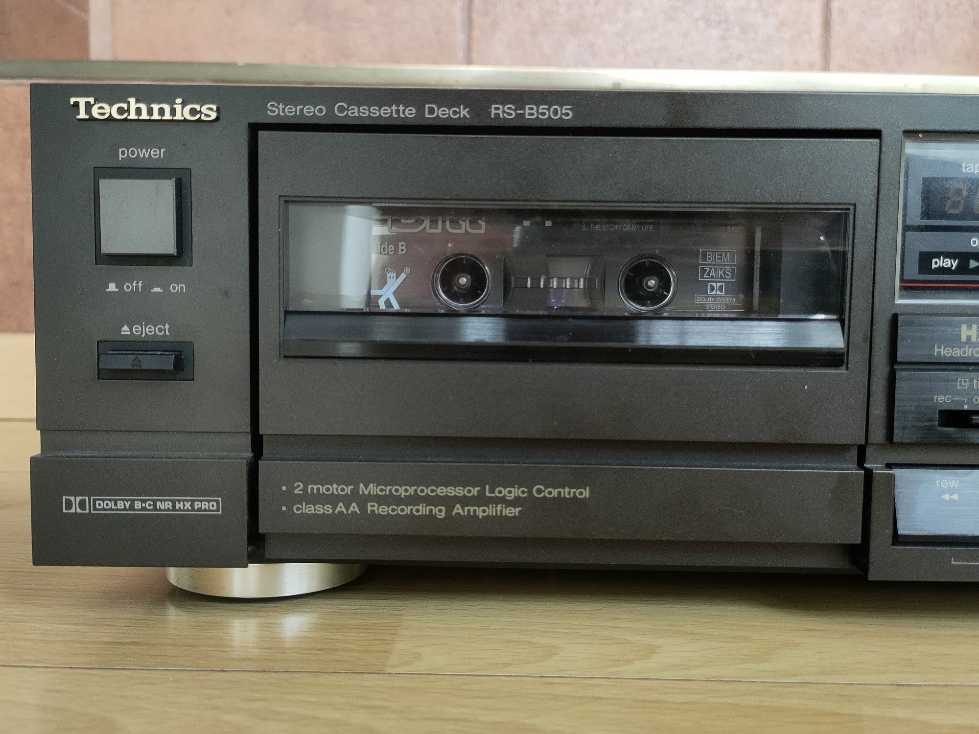 Stereo Cassette Deck Technics RS-B505