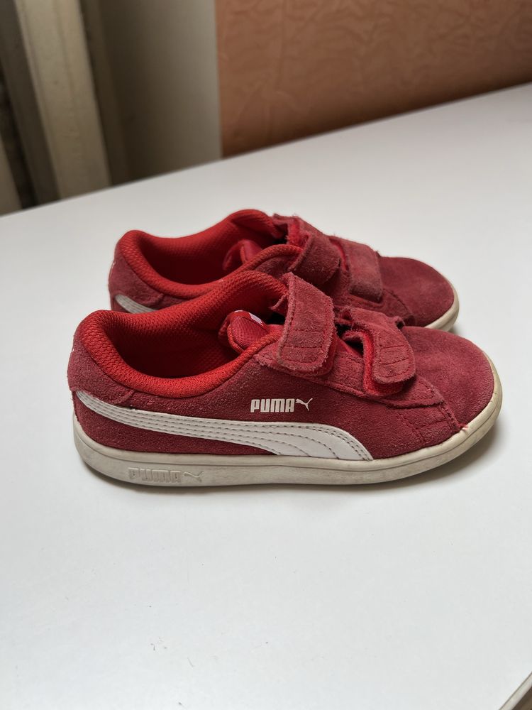 Кроссовки детские Puma на липучках 27 размер