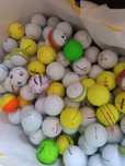 BOLAS De Golf 0.40 cêntimos  cada, bola também prov1. 500 bolas 200€