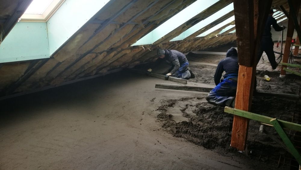 TYNKI  Wylewki Posadzki Styrobeton IZZI THERM