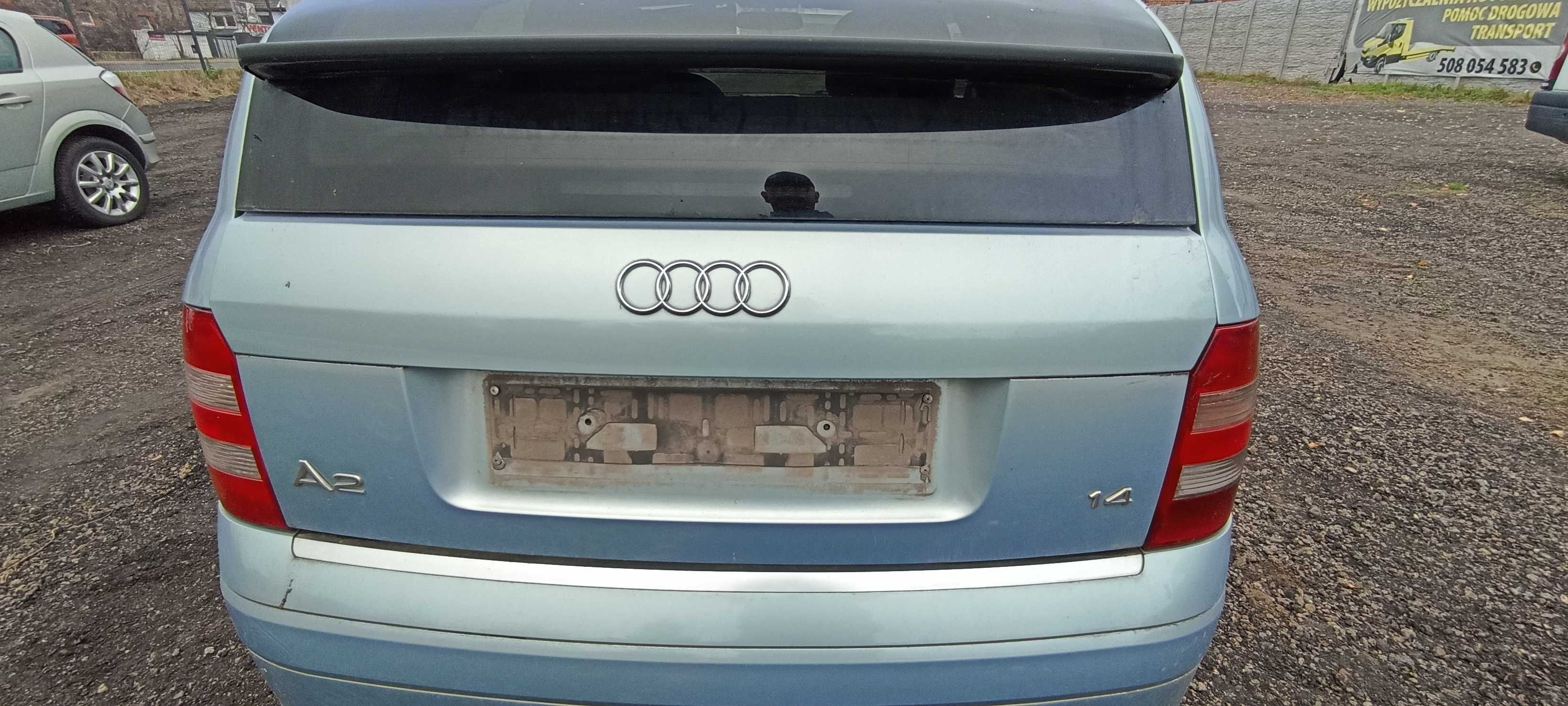 ćwiartka tył błotnik audi a2 1.4 aua 55kw lak LY7R