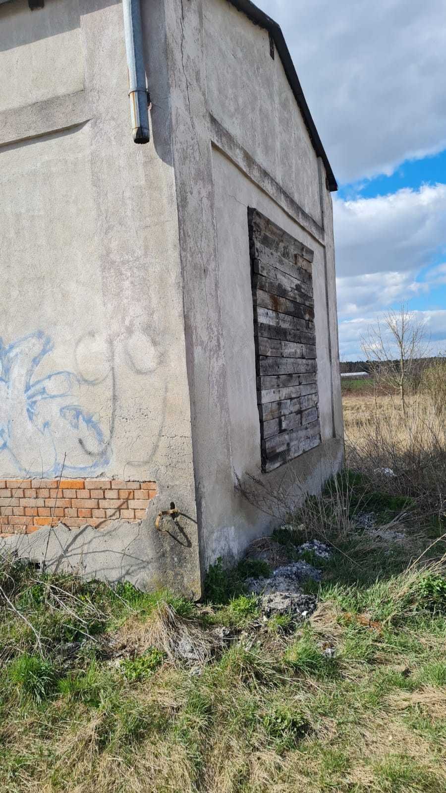 Magazyn 60m2 + działka 4,2ar
