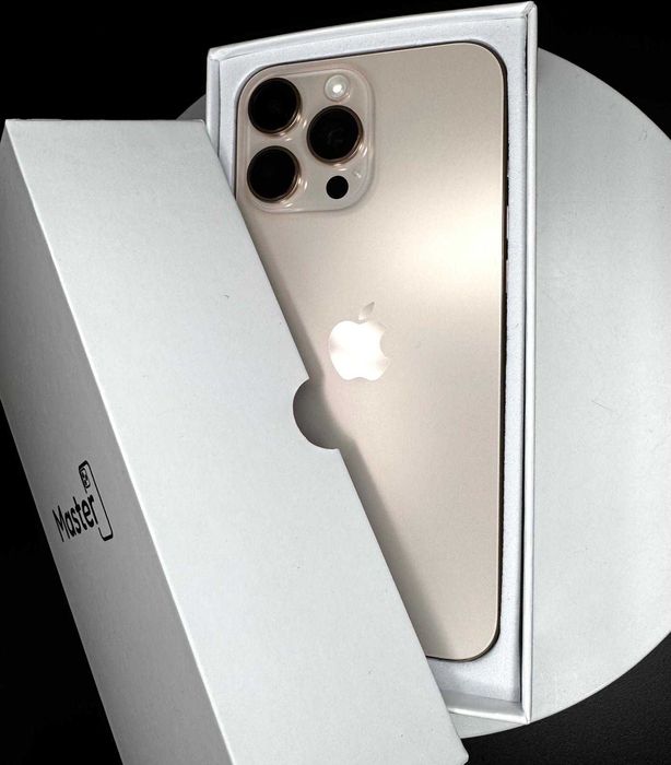 Apple iPhone 16 Pro Max 256GB Desert Nieużywany 100%Bat 0Cykli 6Msc GW