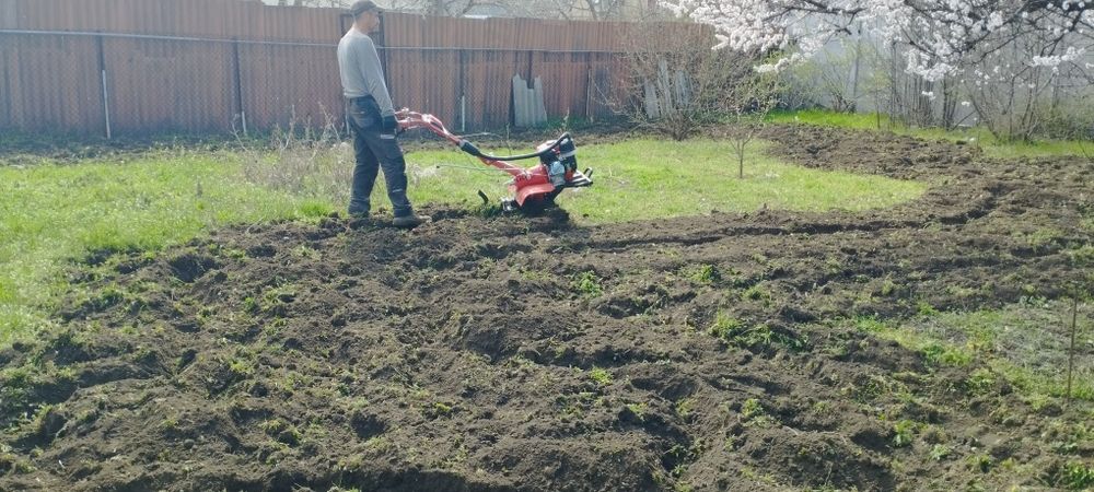 Культивация мотоблокои,Уборка участка, Дробление веток,Вывоз
