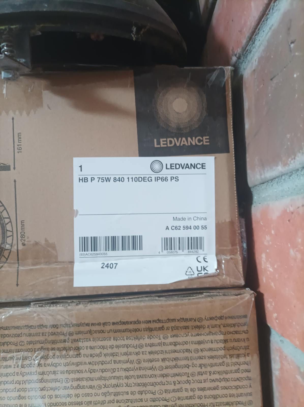 Lampa zwisająca przemysłowa Ledvance