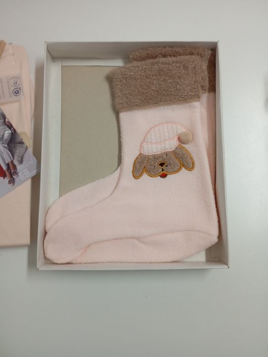 Pijama/vestido com pantufas