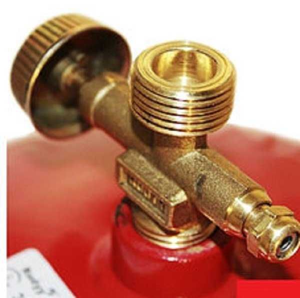 Газовий балон 5л з пальником туристичний