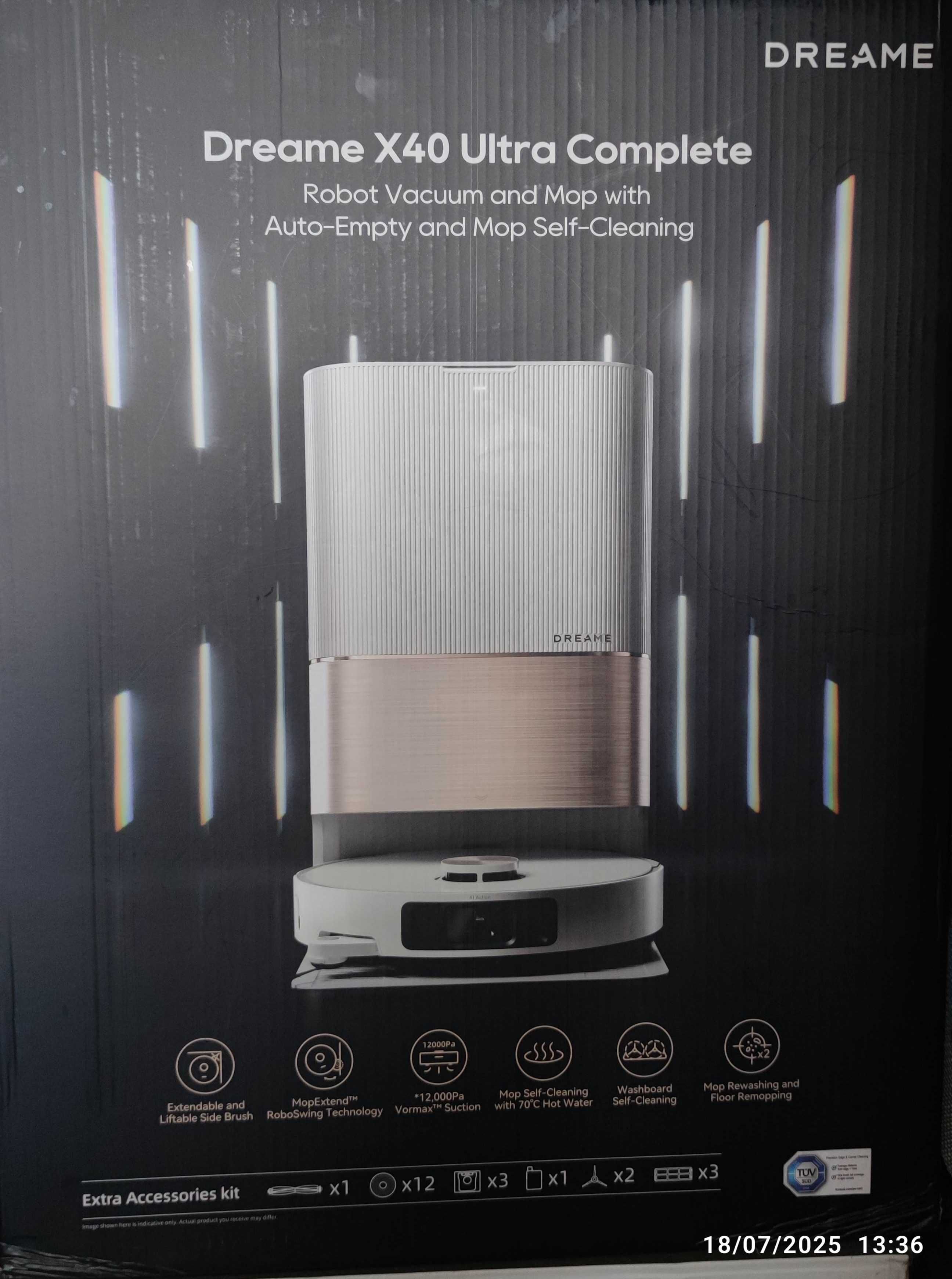 Aspirador Robot Dreame X40 Ultra Complete
