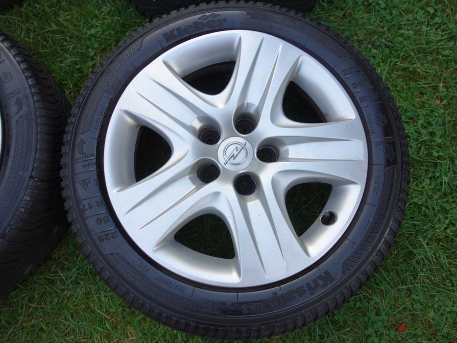 Koła Zimowe OPEL ASTRA J K ZAFIRA C 17'' 5x115 + kołpaki Strukturalne