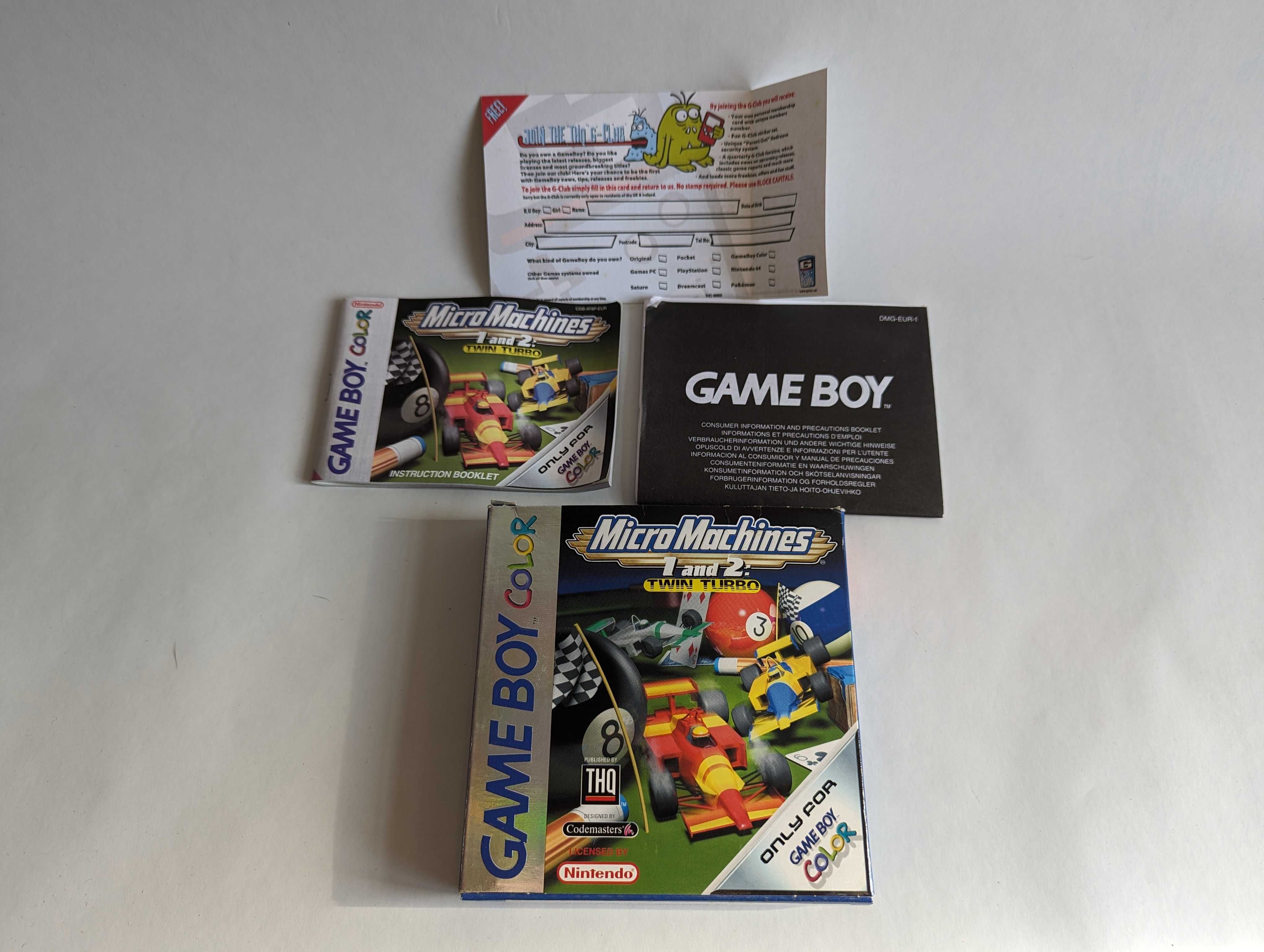 Caixas ORIGINAIS DE jogos Gameboy Color