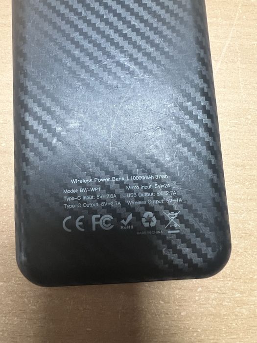 Powerbank Blitzwolf 10000 mah wireless charge