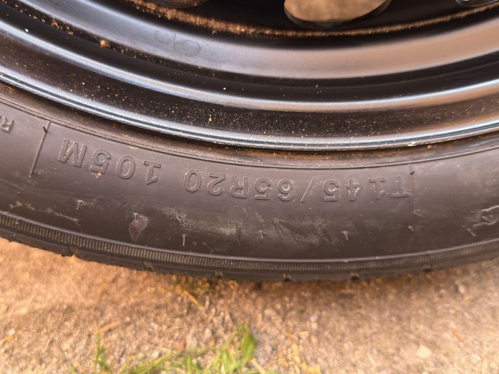 Koło dojazdowe AUDI A6 C8 NOWE 145/65R20 ORYGINAŁ