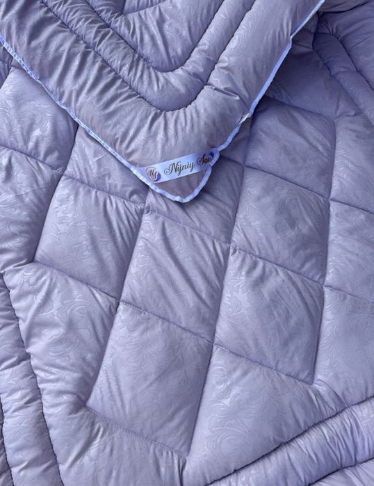 Ковдра зимова тепла з овечої вовни зимнее одеяло полуторное Виробник