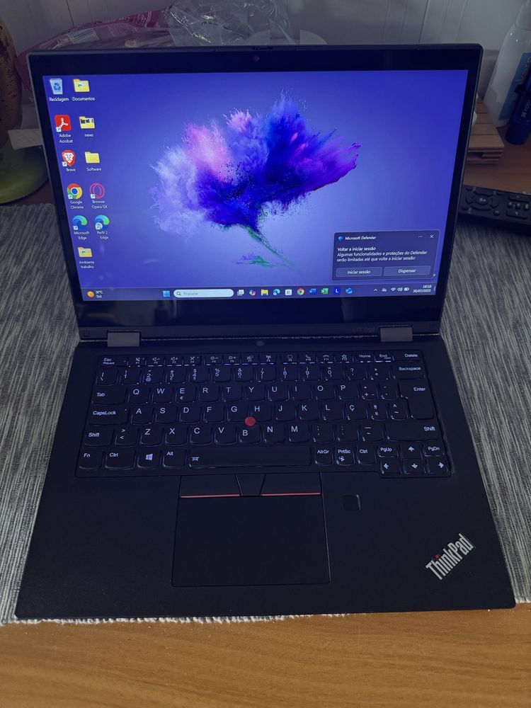 Portatil Lenovo thinkpad Yoga 13” TOUCH COM PEN