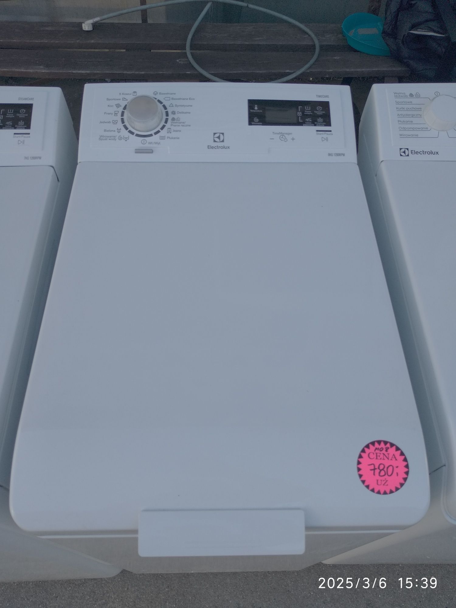 OUTLET Janki ul Wspólna 6 Pralka Używana Electrolux EWT1266ESW