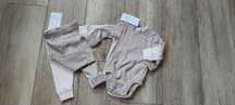 ZARA nowy 4cz zestaw body legginsy 3-6