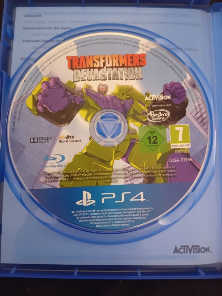 Gra PS4 Transformers Devastation