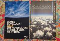 Livros James lovelock e Ricardo Garcia